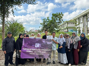 HIMPSI Aceh Bantu Mahasiswa Terdampak Bencana