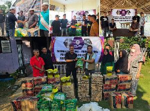 Salurkan Donasi, DPD IKAL Lemhannas Sarankan Segera Bentuk Lembaga Rehab Rekon Bencana Aceh