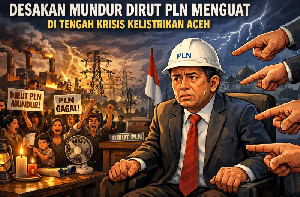 Desakan Mundur Dirut PLN Menguat di Tengah Krisis Kelistrikan Aceh