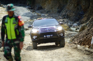 Akses Silih Nara-Rusip Antara Terbuka, Jembatan Pelang Sudah Bisa Dilintasi Mobil