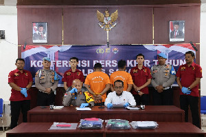 Polres Sabang Gelar Press Release Kasus Penganiayaan Berat hingga Hilang Nyawa