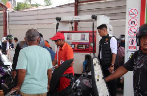 Imbauan Bagi Pedagang, Polres Aceh Barat Pastikan Harga BBM dan Gas Sesuai HET