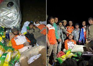 Terobos Hutan dan Lumpur, Relawan PKS Panggul 1,2 Ton Bantuan ke Aceh Tengah-Bener Meriah