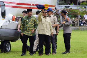 Tinjau Bencana Aceh Tengah, Presiden Prabowo: Pemerintah Tak Pernah Tinggal Diam