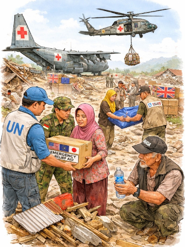 Aceh Butuh Bantuan, Regulasi Ada, Keberanian Negara Dipertanyakan