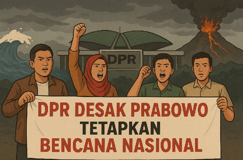 659 Tewas, Jutaan Mengungsi: DPR RI Desak Prabowo Tetapkan Bencana Nasional