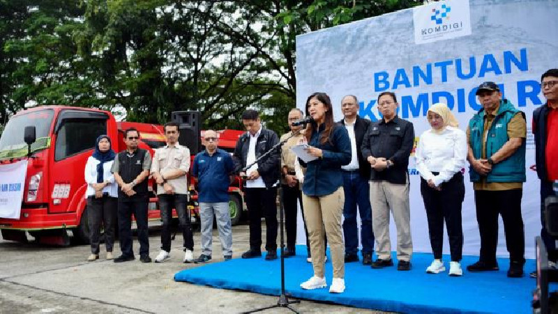 Kemkomdigi Pastikan Air Bersih dan Konektivitas Pulih di Wilayah Banjir Aceh Tamiang