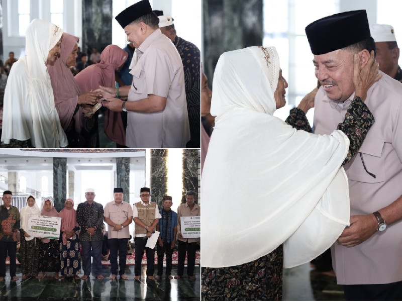 Bupati Nagan Raya Serahkan Bantuan Fakir Miskin Baitul Mal Senilai Rp4,7 Miliar