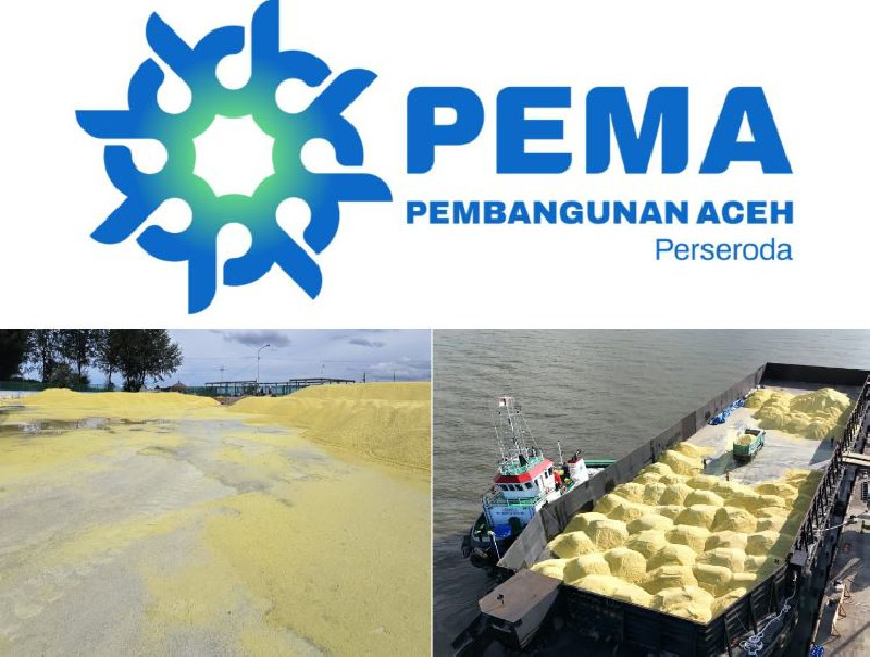 Sulfur Aceh Berlabuh di Sulawesi