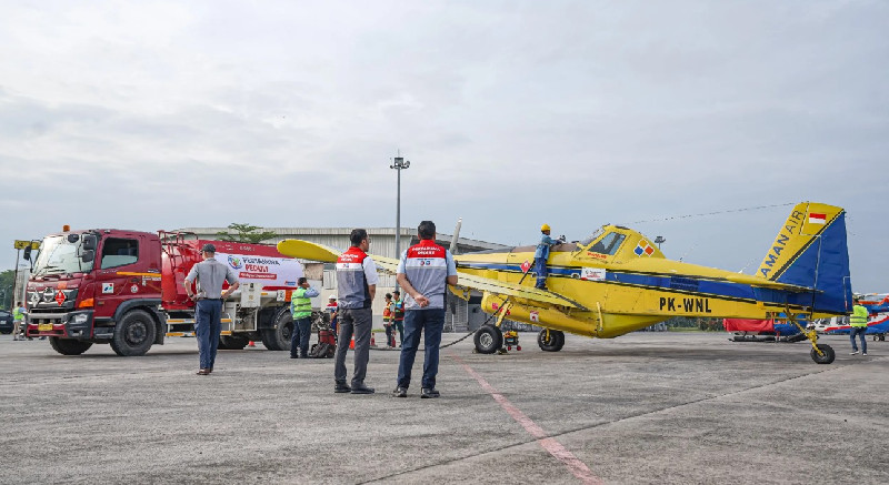 Pertamina Kerahkan Air Tractor untuk Amankan Pasokan BBM di Bener Meriah