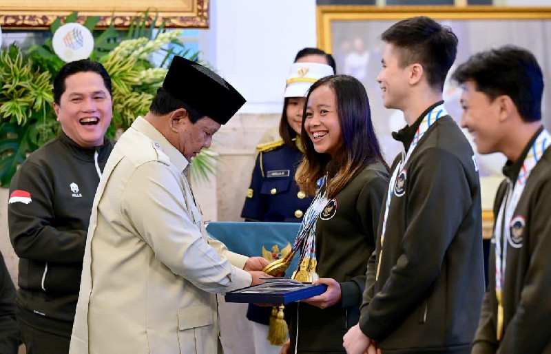 Presiden Beri Bonus kepada Atlet Sea Games ke-33 Thailand Total Rp465 Miliar