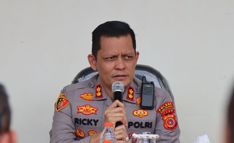 Kapolres: Kejahatan Konvensional dan Transnasional di Aceh Selatan Menurun pada 2025