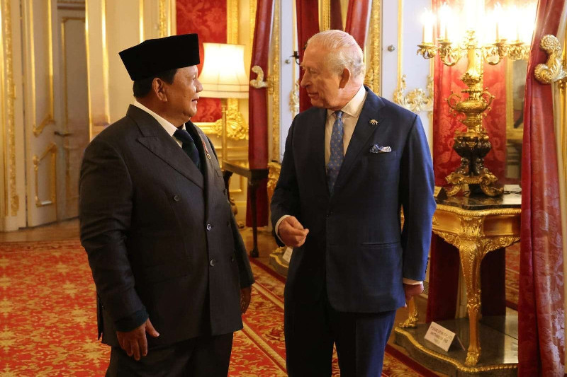 Prabowo Bertemu Raja Charles III, Inggris Dukung Pemulihan 57 Taman Nasional di Indonesia