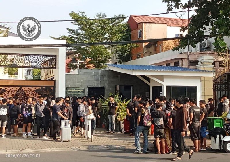 Lonjakan WNI Keluar dari Sindikat Online Scam, KBRI Phnom Penh Tangani 1.440 Aduan