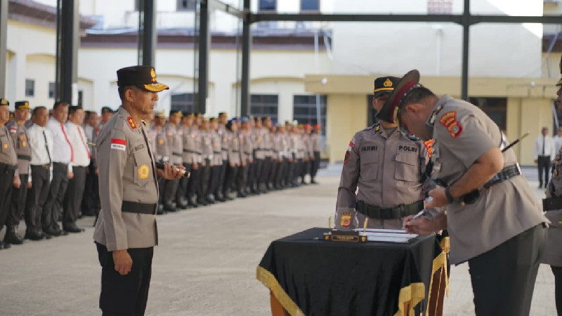 Kapolda Aceh Pimpin Sertijab 4 PJU dan 3 Kapolres jajaran
