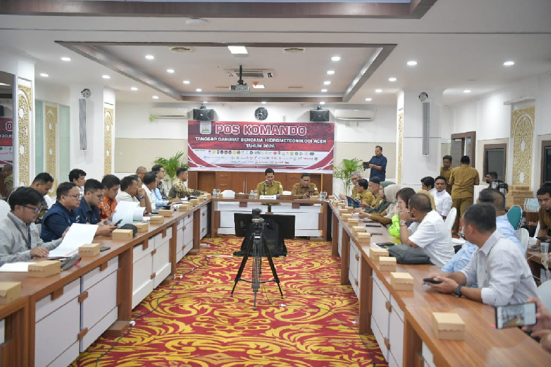 Sekda Aceh Ajak 95 Badan Usaha Perkuat Tanggap Darurat dan Rehab Rekon Bencana