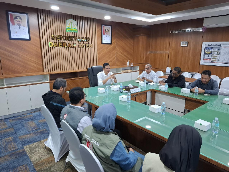 Sekda Aceh Apresiasi MER-C, Kolaborasi Tanggap Darurat Bencana Diperkuat
