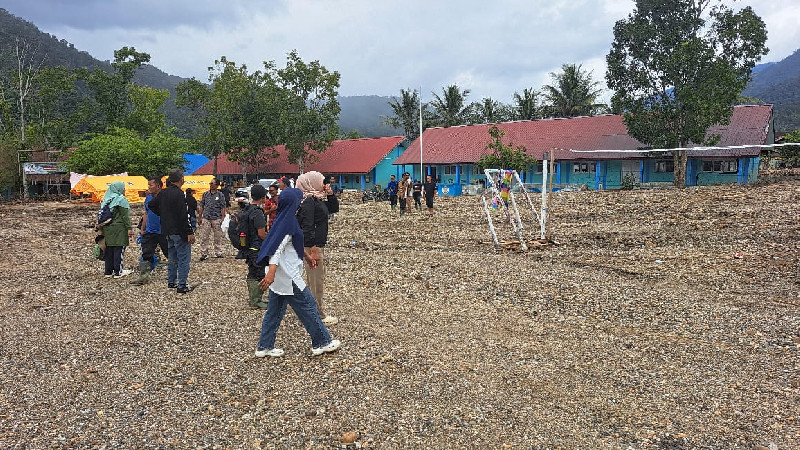 Siswa di Gayo Lues Tetap Bersekolah Pascabencana