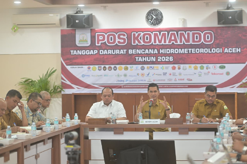 Sekda Aceh Minta Tim Khusus Pemanfaatan Kayu Hanyutan Segera Diaktifkan