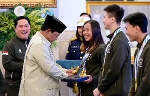 Presiden Beri Bonus kepada Atlet Sea Games ke-33 Thailand Total Rp465 Miliar