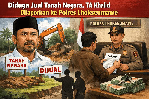 Diduga Jual Tanah Negara, TA Khalid Dilaporkan ke Polres Lhokseumawe; Klarifikasi BPN Tak Kunjung Diberikan