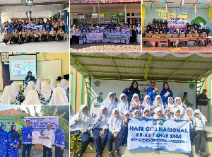 Peringati HGN ke-66, DPD PERSAGI Aceh Gelar Edukasi Gizi Serentak di 65 Sekolah