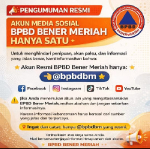 Cegah Penipuan Digital, BPBD Bener Meriah Umumkan Akun Resmi Media Sosial