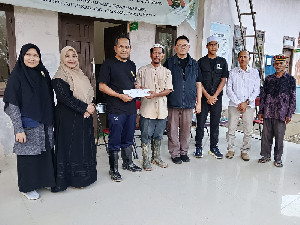 Persatuan Ulama Malaysia Kunjungi Dayah Samudera Pase yang Terdampak Banjir di Aceh Utara