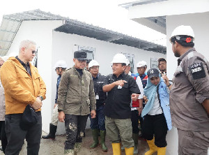 BSI Secara Resmi Berikan 90 Kunci Huntara ke Pemerintah Aceh Tamiang