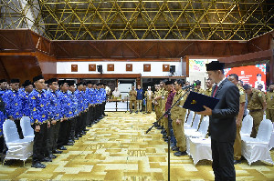 Sekda Aceh Lantik 201 Kepala Sekolah, Ingatkan Tantangan Pendidikan Aceh