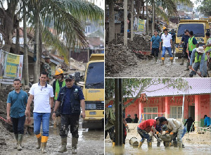 Sekda Aceh Tinjau Gotong Royong ASN di Aceh Tamiang, Pastikan Sekolah Kembali Normal