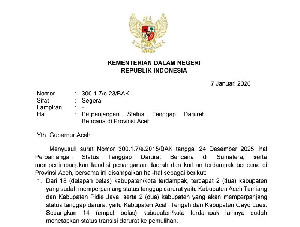 Status Transisi Belum Merata, Kemendagri Rekomendasikan Perpanjangan Tanggap Darurat di Aceh
