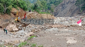 Jembatan Bailey Wih Kanis Bener Meriah Kembali Beroperasi