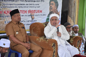 Bupati Bireuen Sambut Kunjungan Habib Rizieq Shihab ke Lokasi Bencana