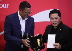 Trofi Piala Dunia 2026 Singgah di Jakarta, Menpora: Bukti Kepercayaan FIFA untuk Indonesia