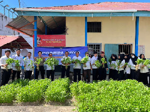 Panen Raya di Tengah Keterbatasan, Rutan Tapaktuan Hasilkan 25 Kg Sayuran