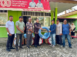Lima Kelompok Tani di Sabang Terima Bantuan Pompa Air