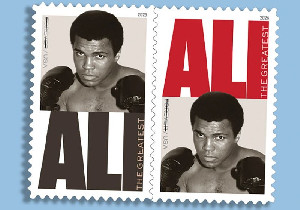USPS Resmi Terbitkan Prangko Abadi Muhammad Ali