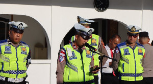 Senin Belajar Polres Aceh Selatan Bahas Patroli Lalu Lintas Berdasarkan UU LLAJ