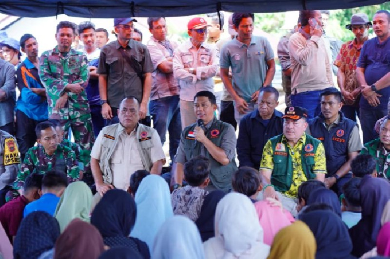 Kepala BNPB Kunjungi Nagan Raya, Pastikan Pembangunan 600 Huntara untuk Pengungsi