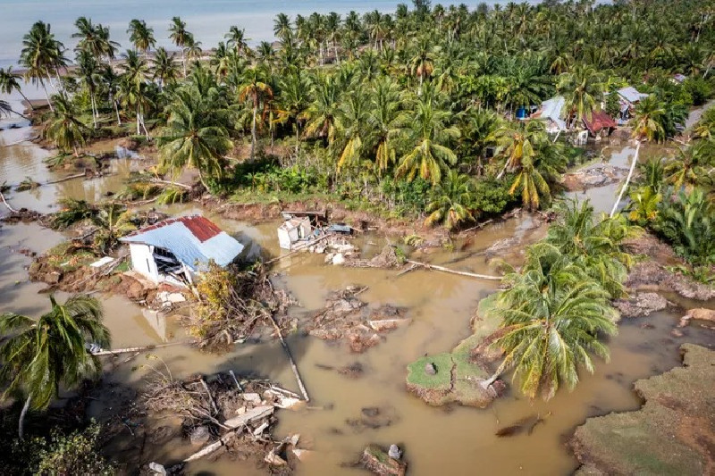 Puluhan Desa Hilang di Aceh dan Sumatra Utara, Ada yang Berubah Menjadi Sungai