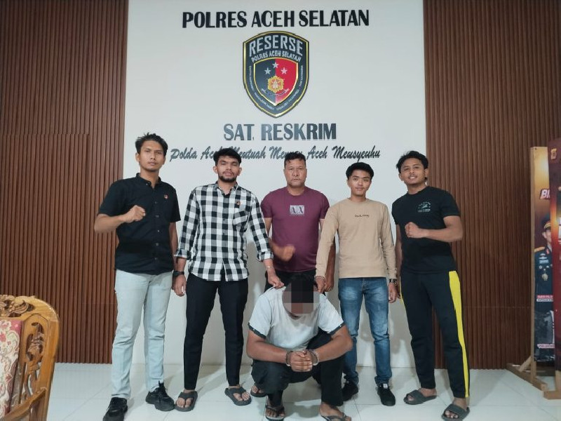 Polres Aceh Selatan Amankan Pelaku Pencurian Kotak Amal Masjid di Kecamatan Bakongan