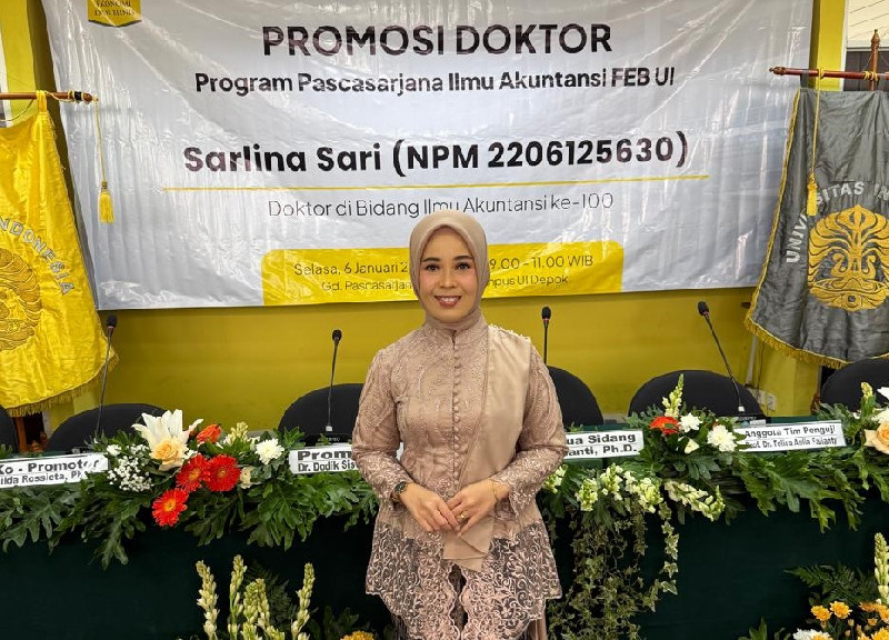 Dari Desa di Pidie hingga Doktor UI, Kisah Ketekunan Sarlina Sari Menembus Batas