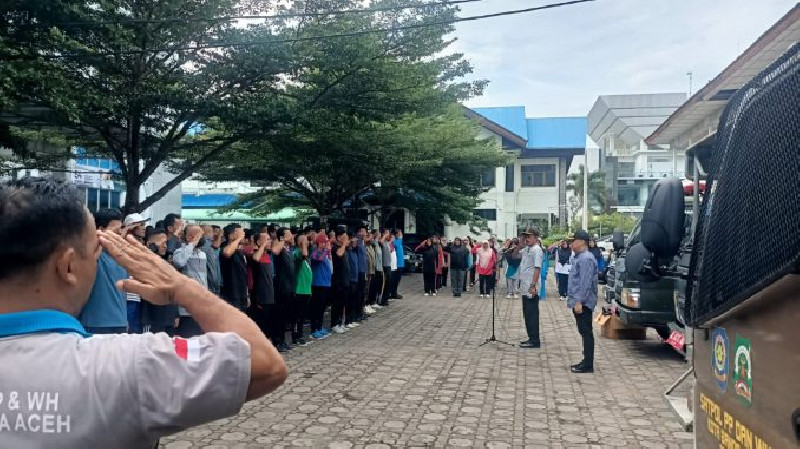 Evendi Tekankan Penguasaan Qanun bagi Personel Baru Satpol PP WH Banda Aceh