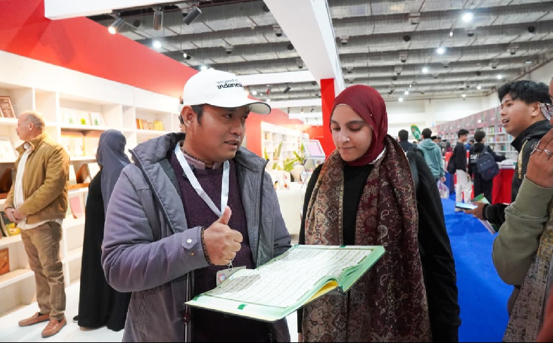 Di Mesir, Indonesia Pamerkan Mushaf Al-Qur&rsquo;an Isyarat Pertama di Dunia