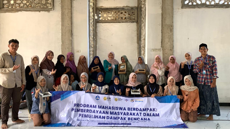 Mahasiswa USK Perkuat Pemulihan Ekonomi Pascabencana Lewat Program Kedelai dan Brownies di Pidie Jaya
