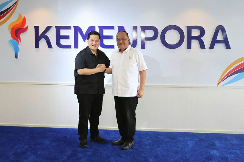 KONI Laporkan Persiapan PON XXII/2028 NTT-NTB kepada Menpora Erick Thohir