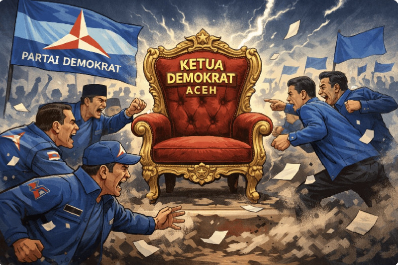 Riuh Para Kandidat Merebut Kursi Ketua Demokrat Aceh