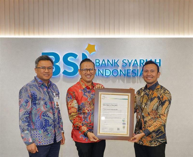 BSI Jadi First Mover ISO 27701:2019, Perkuat Pelindungan Data Nasabah di Era AI