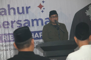 Sahur di Luengbata, Riefky Serukan Konsolidasi Total Demokrat Aceh Menuju 2029